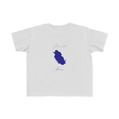 Nebraska  Johnson  Lake  Toddler  T-shirt  front  position  view  from  front  silver.webp