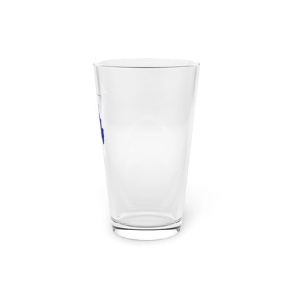 Nebraska  Lake  Maloney  16oz  Pint  Glass  front  position  view  from  right  16oz.webp