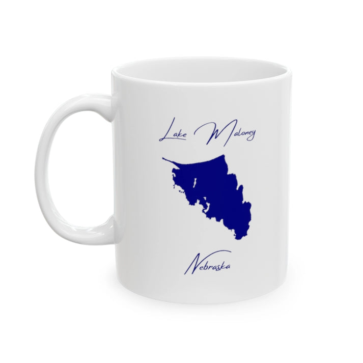 Nebraska  Lake  Maloney  Ceramic  Mug  other  position  view  from  left  11oz.webp