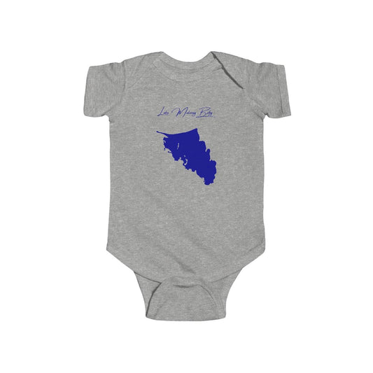 Nebraska  Lake  Maloney  Onesie  front  position  view  from  front  heather.webp