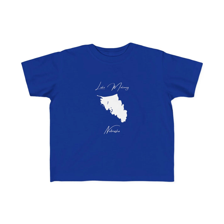 Nebraska  Lake  Maloney  Toddler  T-shirt  front  position  view  from  front  royal.webp