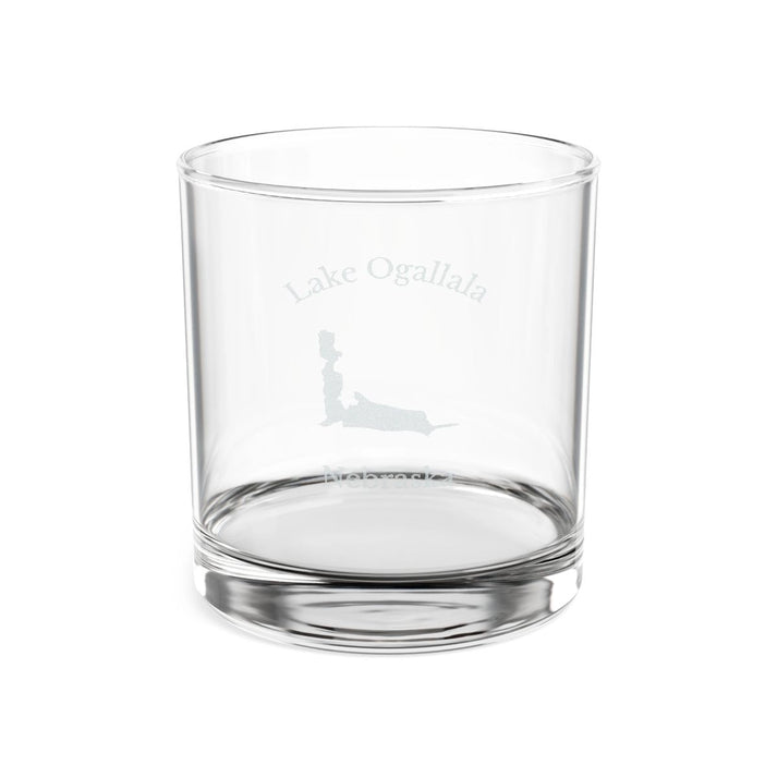 Nebraska  Lake  Ogallala  Engraved  Whiskey  Glass  other  position  view  from  front  10.5oz.webp