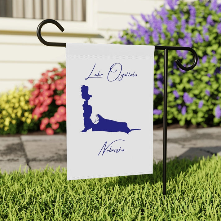 Nebraska  Lake  Ogallala  Garden  Banner  other  position  view  from  context-2  12''  x  18''.webp