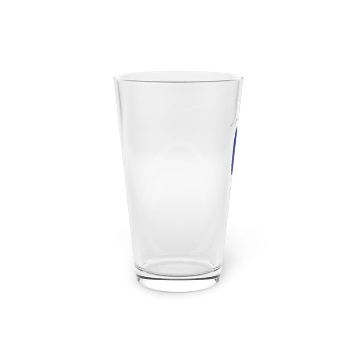 Nebraska  Lake  Wanahoo  16oz  Pint  Glass  front  position  view  from  left  16oz.webp