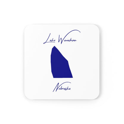 Nebraska  Lake  Wanahoo  Coaster  Set  front  position  view  from  front  3.75  x  3.75.webp