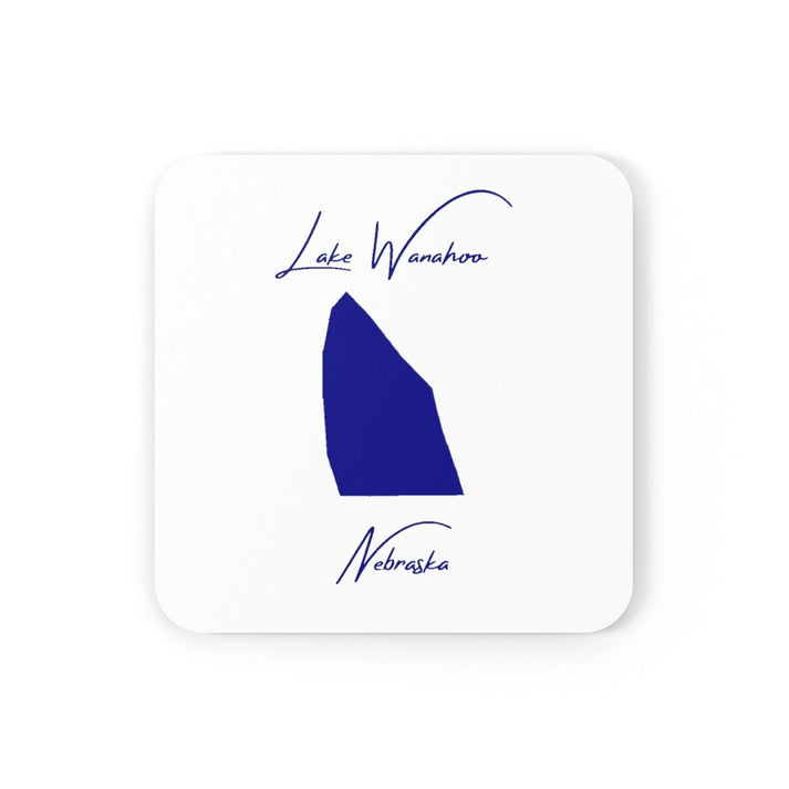 Nebraska  Lake  Wanahoo  Coaster  Set  front  position  view  from  front  3.75  x  3.75.webp