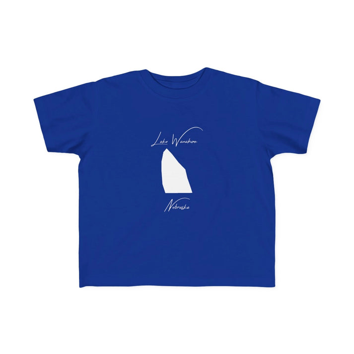 Nebraska  Lake  Wanahoo  Toddler  T-shirt  front  position  view  from  front  royal.webp
