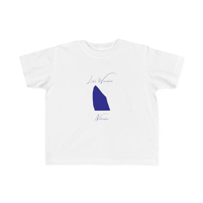 Nebraska  Lake  Wanahoo  Toddler  T-shirt  front  position  view  from  front  white.webp