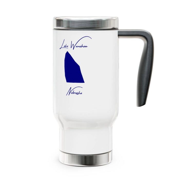 Nebraska  Lake  Wanahoo  Travel  Mug  other  position  view  from  right  14oz.webp