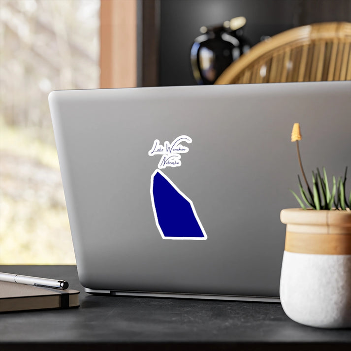 Nebraska  Lake  Wanahoo  Vinyl  Decal  other  position  view  from  context-3  4  x  6.webp