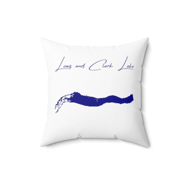 Nebraska  Lewis  and  Clark  Lake  Pillow  front  position  view  from  back  16  x  16.webp