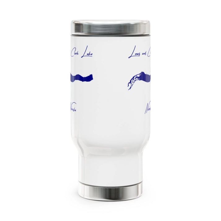 Nebraska  Lewis  and  Clark  Lake  Travel  Mug  other  position  view  from  front  14oz.webp