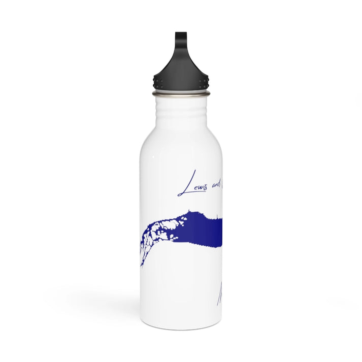 Nebraska  Lewis  and  Clark  Lake  Water  bottle  other  position  view  from  left  white.webp