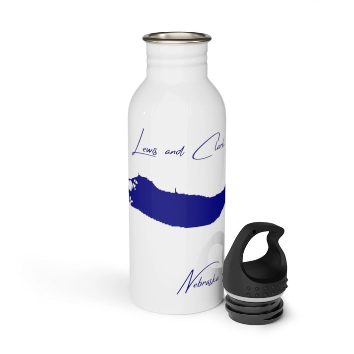 Nebraska  Lewis  and  Clark  Lake  Water  bottle  other  position  view  from  open  white.webp