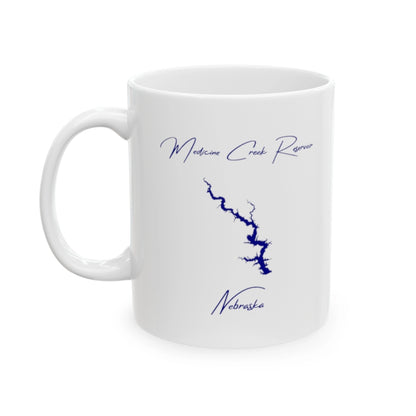 Nebraska  Medicine  Creek  Reservoir  Ceramic  Mug  other  position  view  from  left  11oz.webp
