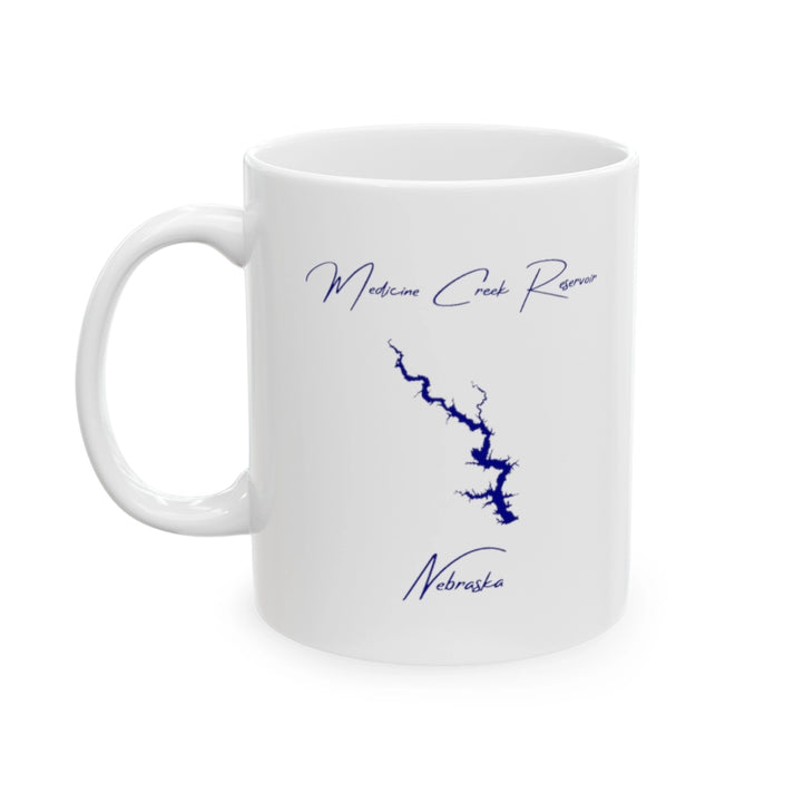 Nebraska  Medicine  Creek  Reservoir  Ceramic  Mug  other  position  view  from  left  11oz.webp