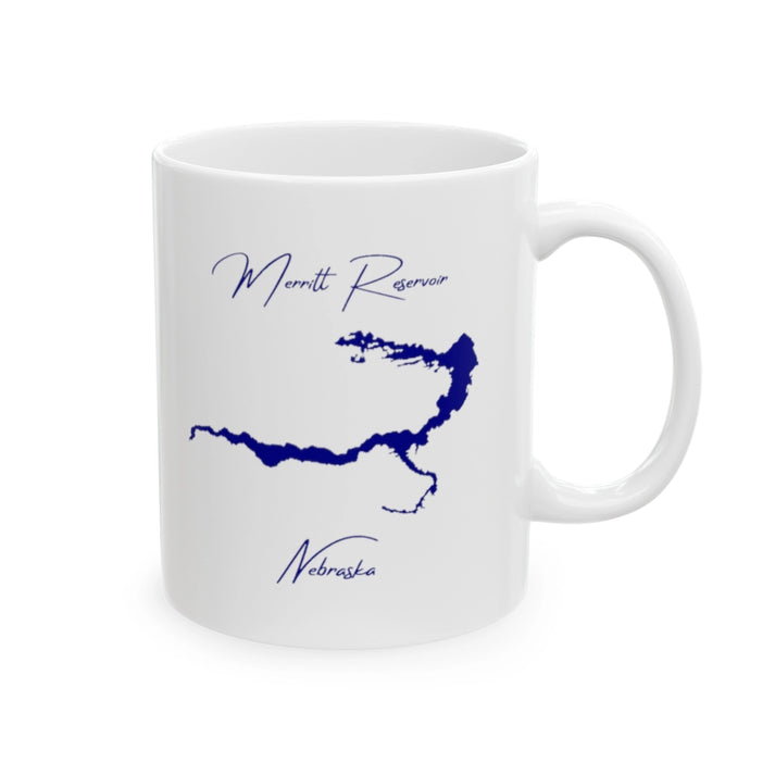 Nebraska  Merritt  Reservoir  Ceramic  Mug  other  position  view  from  right  11oz.webp