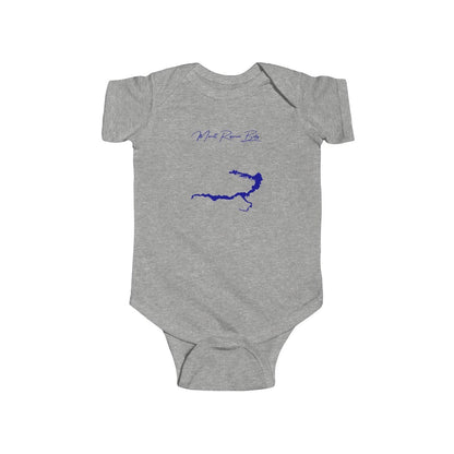 Nebraska  Merritt  Reservoir  Onesie  front  position  view  from  front  heather.webp