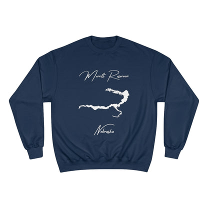 Nebraska  Merritt  Reservoir  Sweatshirt  front  position  view  from  front  navy.webp