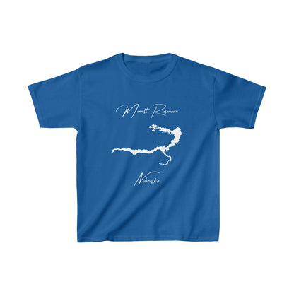 Nebraska  Merritt  Reservoir  Youth  T-shirt  front  position  view  from  front  royal.webp