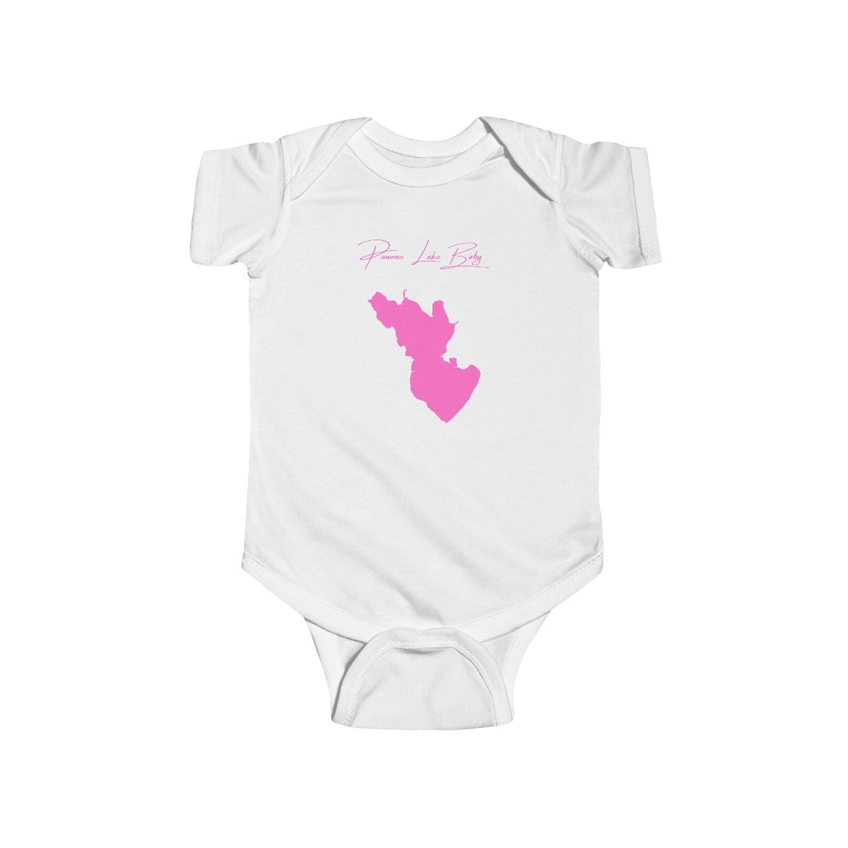 Nebraska  Pawnee  Lake  Onesie  front  position  view  from  front  white.webp