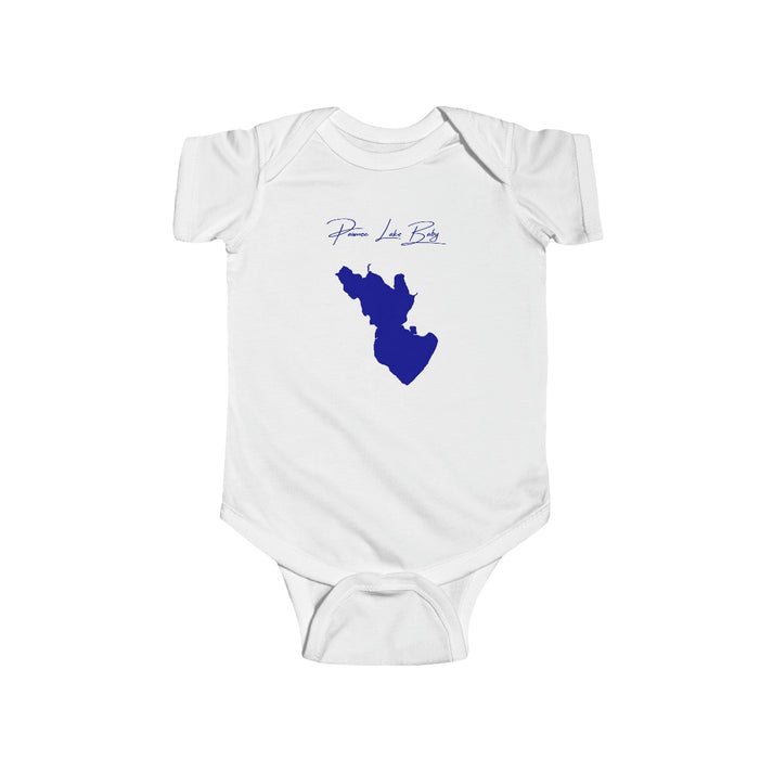 Nebraska  Pawnee  Lake  Onesie  front  position  view  from  front  white.webp