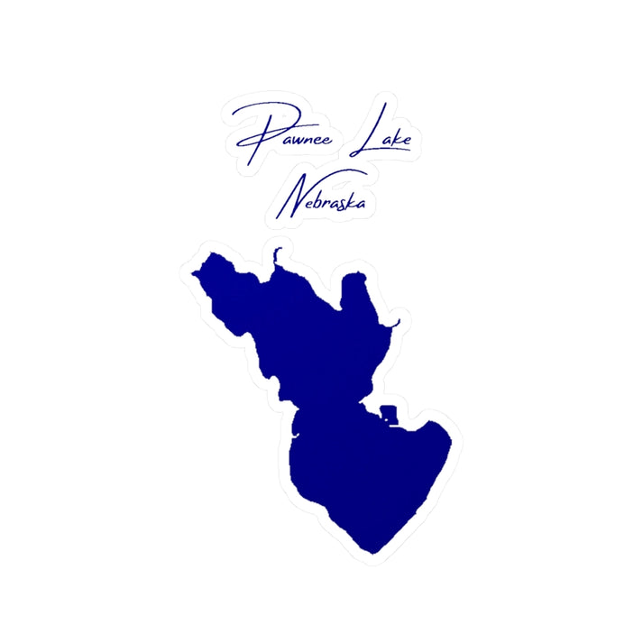 Nebraska  Pawnee  Lake  Vinyl  Decal  other  position  view  from  front  4  x  6.webp