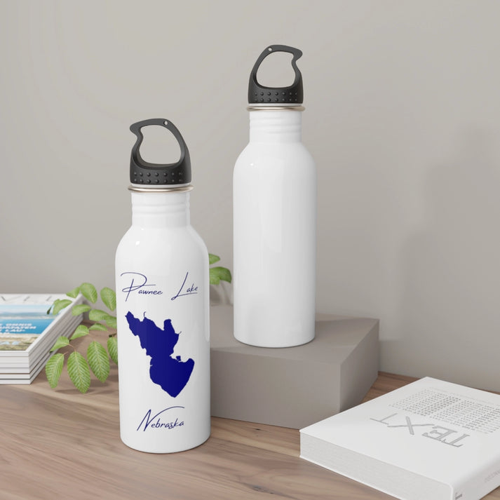Nebraska  Pawnee  Lake  Water  bottle  other  position  view  from  context-2  white.webp