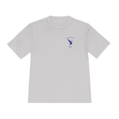Nebraska  Sherman  Reservoir  Moisture  Wicking  Tee  front  position  view  from  front  silver.webp