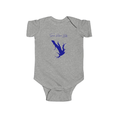 Nebraska  Sherman  Reservoir  Onesie  front  position  view  from  front  heather.webp