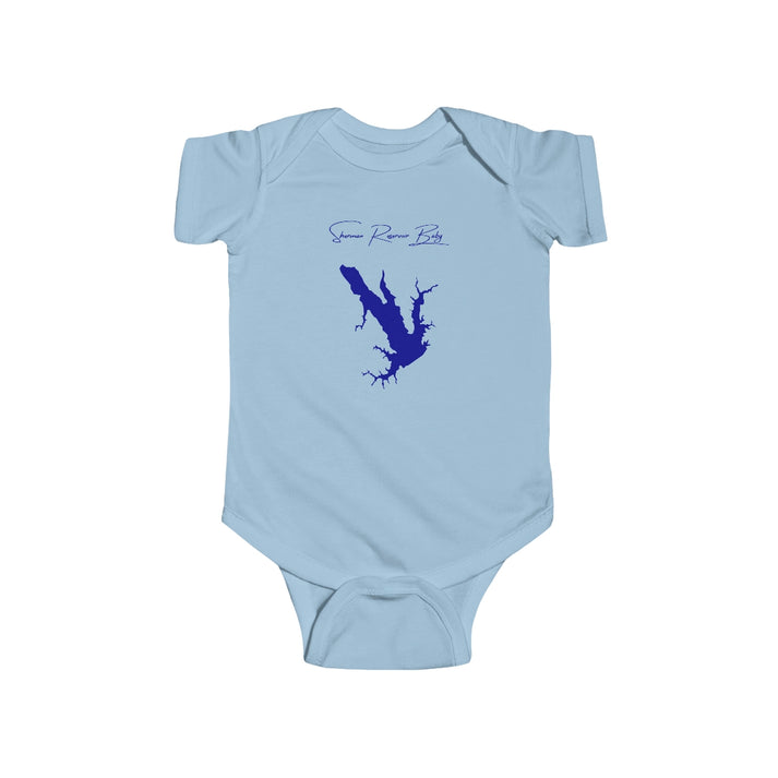 Nebraska  Sherman  Reservoir  Onesie  front  position  view  from  front  light  blue.webp