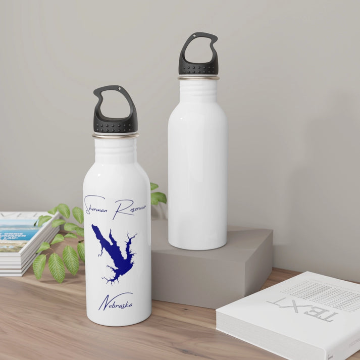 Nebraska  Sherman  Reservoir  Water  bottle  other  position  view  from  context-2  white.webp