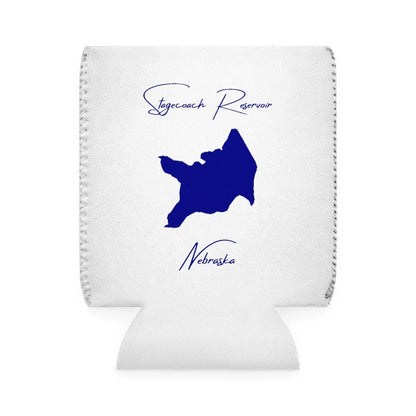 Nebraska  Stagecoach  Reservoir  Can  Koozie  front  position  view  from  front-1  white.webp