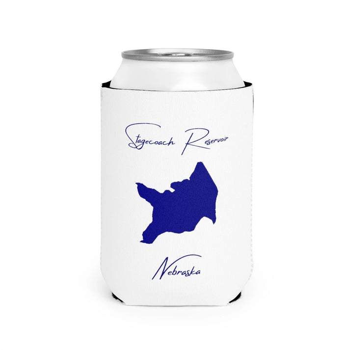 Nebraska  Stagecoach  Reservoir  Can  Koozie  front  position  view  from  front-2  white.webp