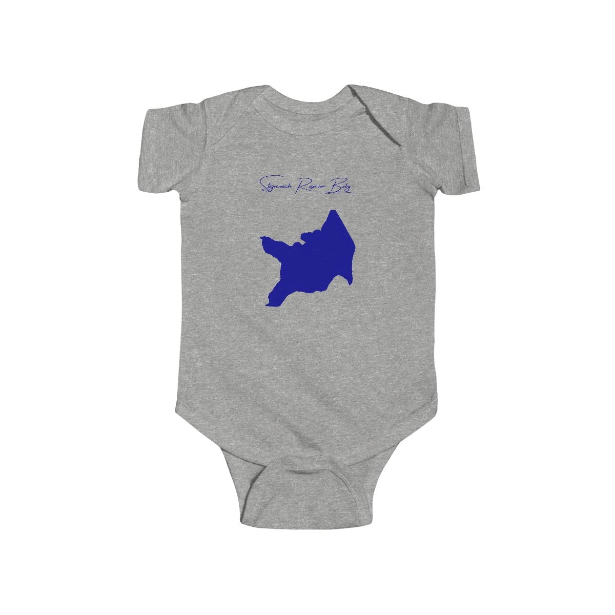Nebraska  Stagecoach  Reservoir  Onesie  front  position  view  from  front  heather.webp