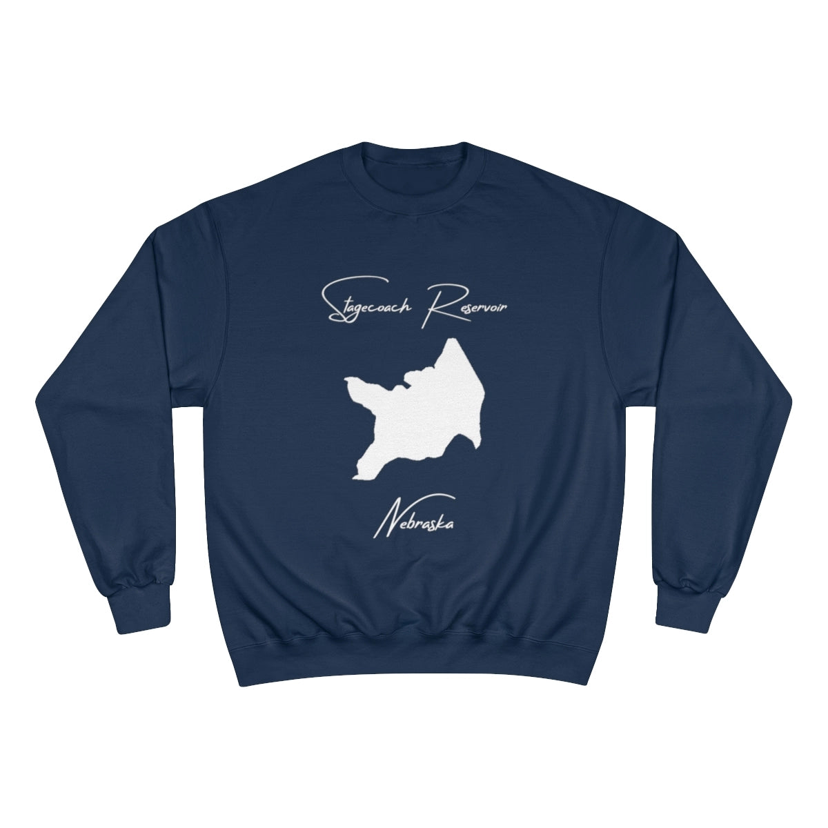 Nebraska  Stagecoach  Reservoir  Sweatshirt  front  position  view  from  front  navy.webp