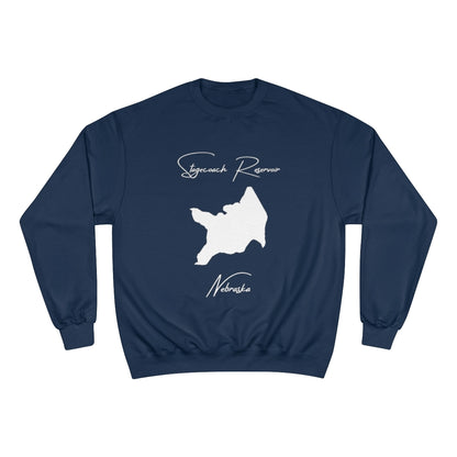 Nebraska  Stagecoach  Reservoir  Sweatshirt  front  position  view  from  front  navy.webp