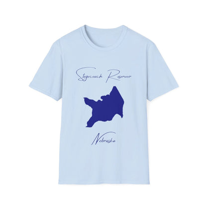 Nebraska  Stagecoach  Reservoir  T-shirt  front  position  view  from  front  light  blue.webp