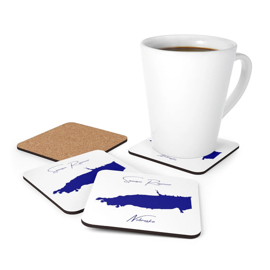 Nebraska  Swanson  Reservoir  Coaster  Set  front  position  view  from  context-1  3.75  x  3.75.webp