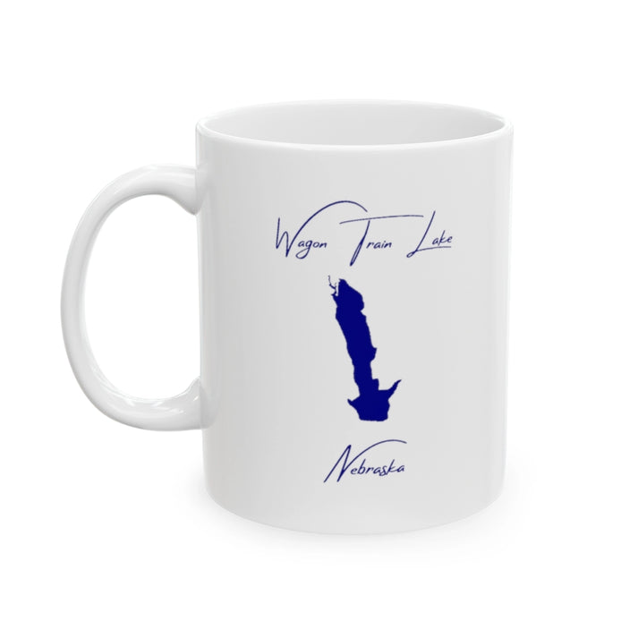 Nebraska  Wagon  Train  Lake  Ceramic  Mug  other  position  view  from  left  11oz.webp