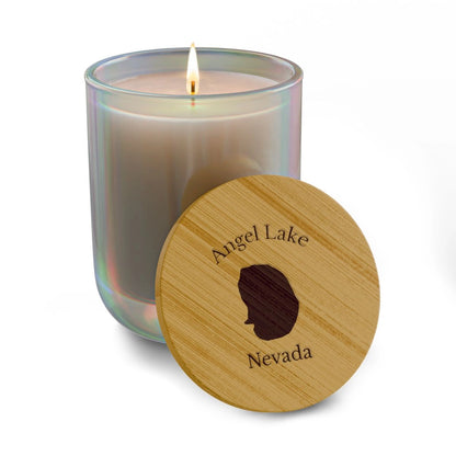 Nevada  Angel  Lake  Engraved  Candle  other  position  view  from  front  opal  iris.webp