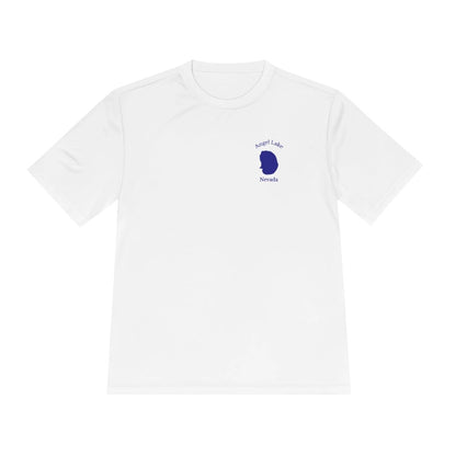Nevada  Angel  Lake  Moisture  Wicking  Tee  front  position  view  from  front  white.webp