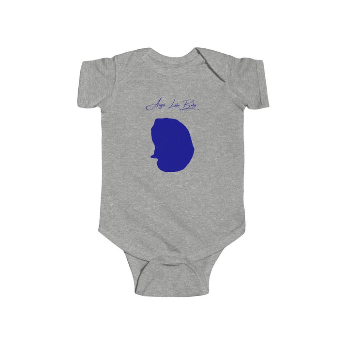 Nevada  Angel  Lake  Onesie  front  position  view  from  front  heather.webp
