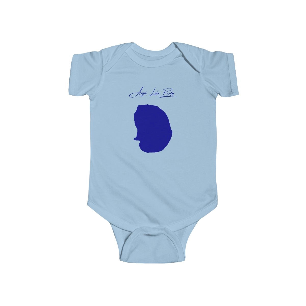Nevada  Angel  Lake  Onesie  front  position  view  from  front  light  blue.webp