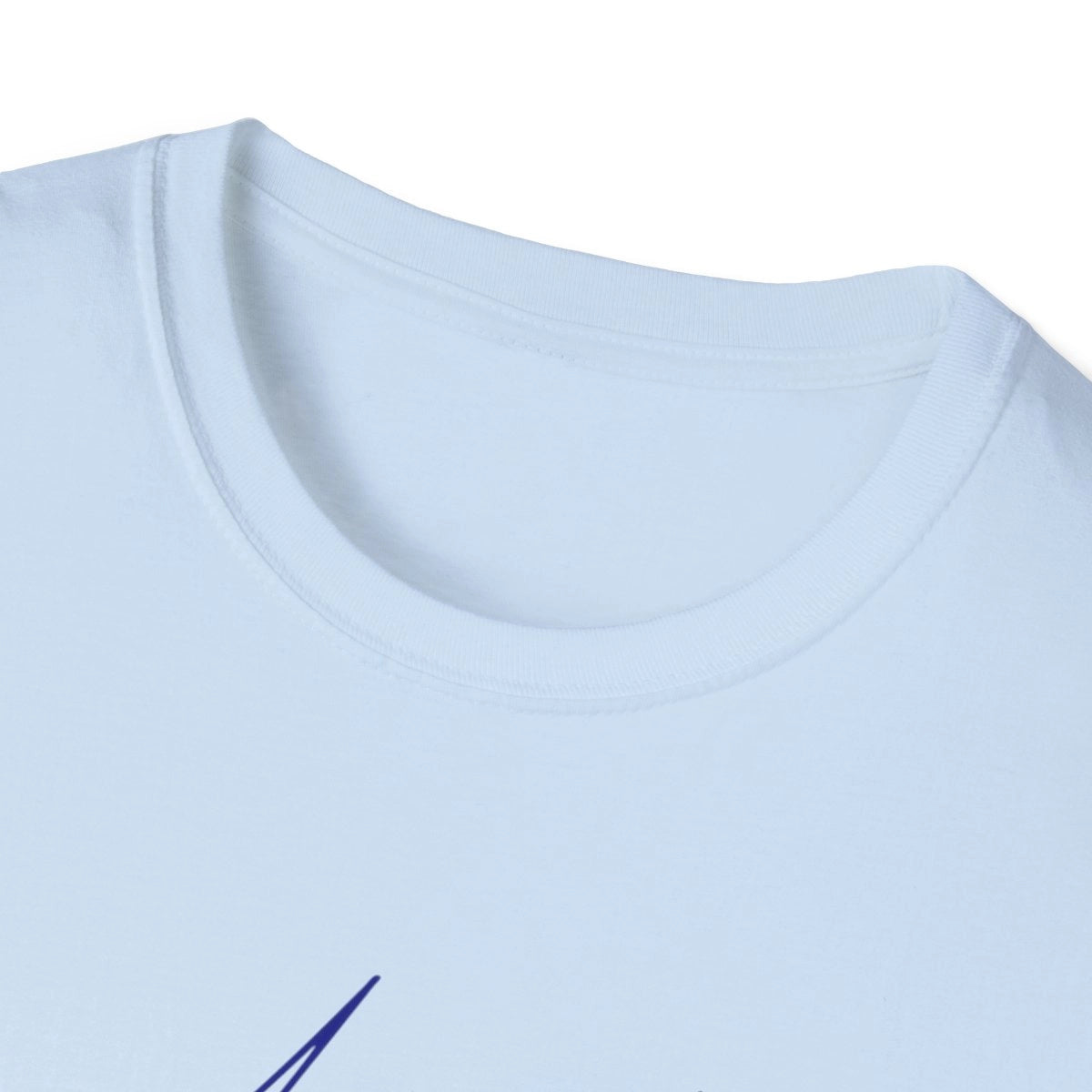 Nevada  Angel  Lake  T-shirt  other  position  view  from  front-collar-closeup  light  blue.webp