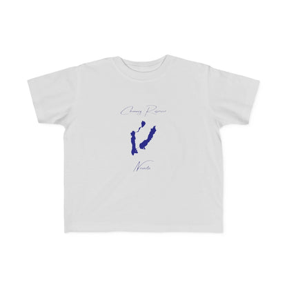 Nevada  Chimney  Reservoir  Toddler  T-shirt  front  position  view  from  front  silver.webp