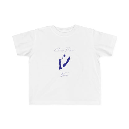 Nevada  Chimney  Reservoir  Toddler  T-shirt  front  position  view  from  front  white.webp