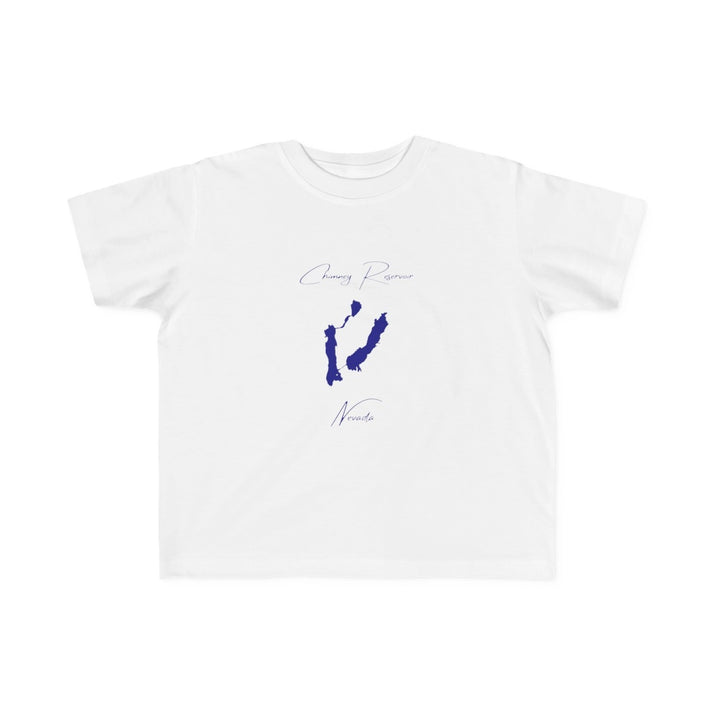 Nevada  Chimney  Reservoir  Toddler  T-shirt  front  position  view  from  front  white.webp