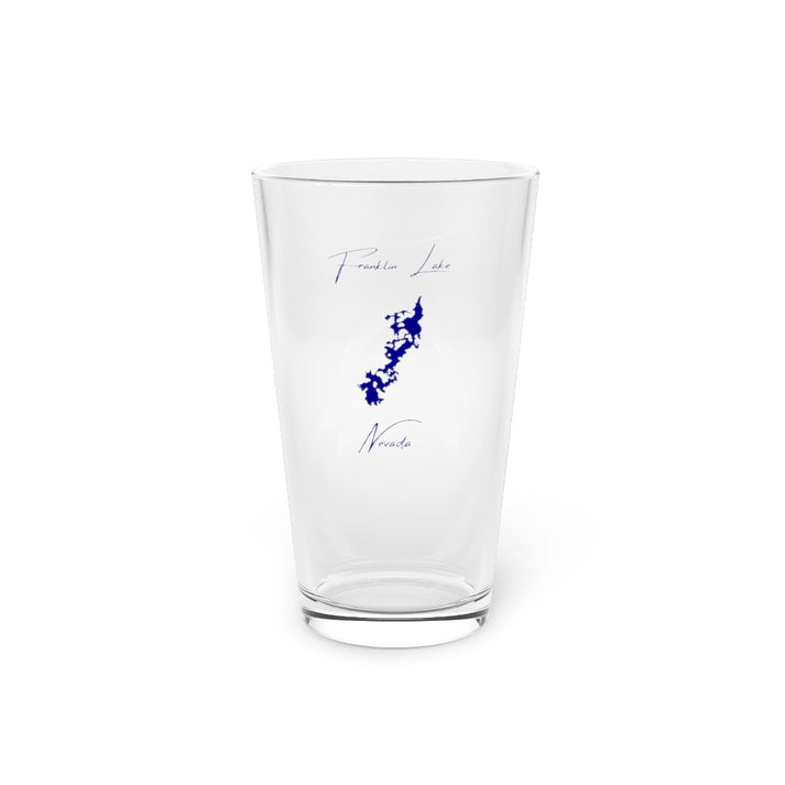 Nevada  Franklin  Lake  16oz  Pint  Glass  front  position  view  from  front  16oz.webp