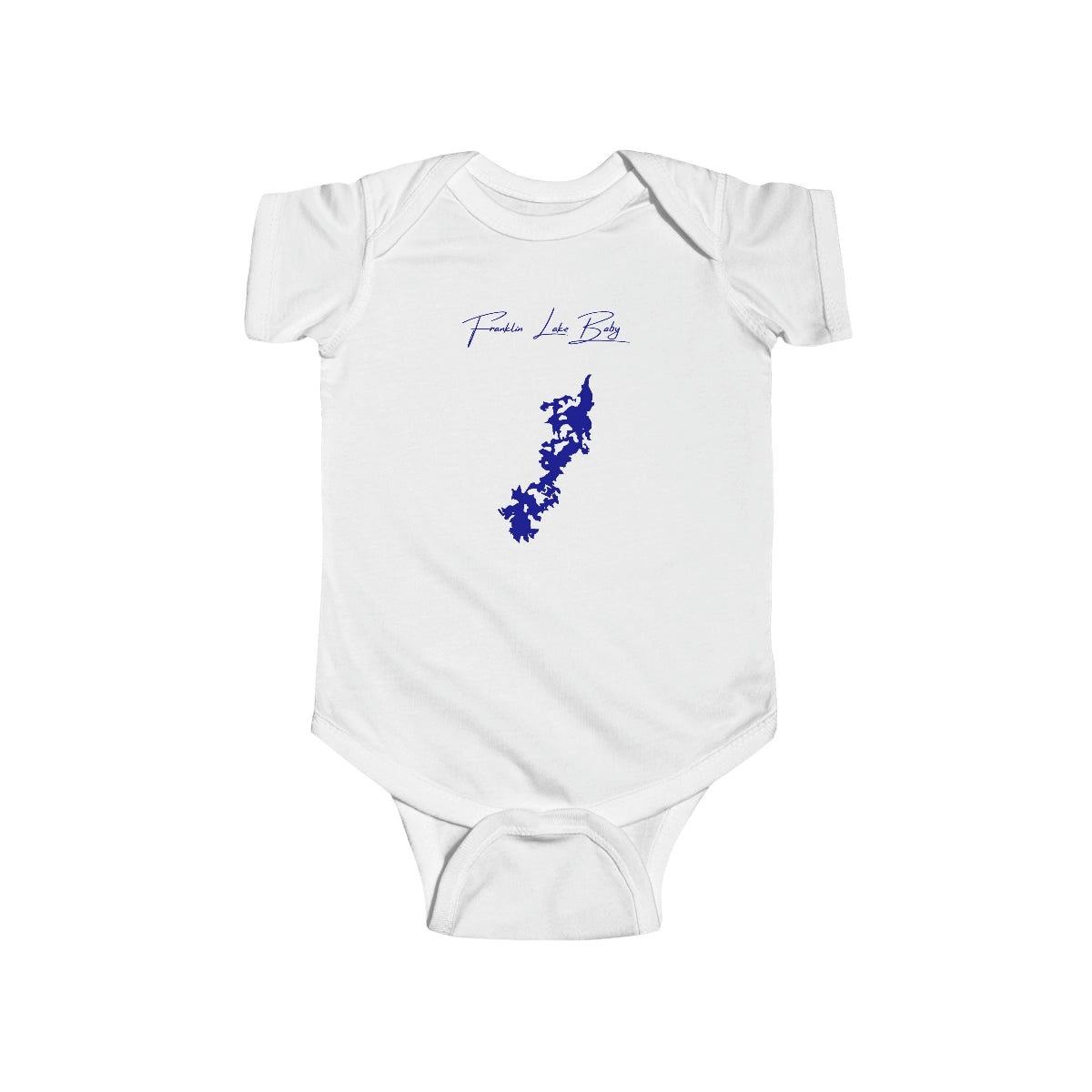 Nevada  Franklin  Lake  Onesie  front  position  view  from  front  white.webp